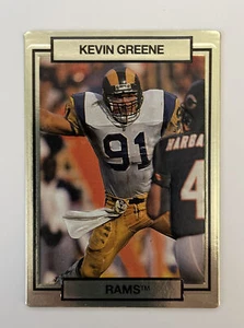 1990 Action Packed "KEVIN GREENE" Football Card #137 *MINT - Los Angeles Rams - Bild 1 von 2