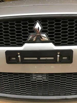 Soporte de placa frontal adaptador de montaje kit de parachoques soporte para MITSUBISHI Foto 1 de 4