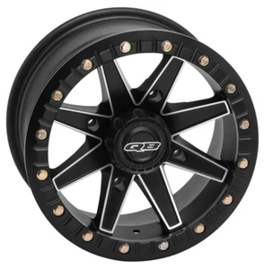 Quadboss Boss Lock Wheel 14X7 4/110 Honda Suzuki Yamaha Kawasaki Bombard 608528 - Picture 1 of 2