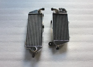 🥇Fit Kawasaki KDX200 KDX 200 1989 - 1991 - 1994 aluminum radiator L+R - Picture 1 of 5