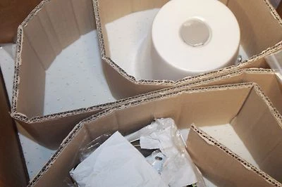 Lámpara colgante Axo Light Clara Letto lámpara colgante hacha 20 blanca Italia Foto 1 de 4