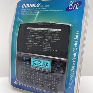 Vintage Texas Instruments PS-3660i programmatore banca dati 8 KB luce notturna indiglo - NUOVO - Foto 1 di 15