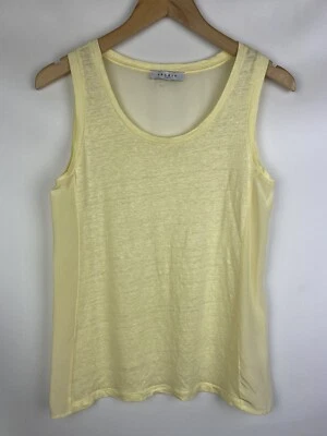Sandro Paris ladies linen sleeveless tank top size 1 - Image 1 of 4