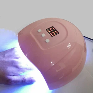 Maquina Secadora Lámpara De Uñas 54W UV LED Secador Para Todos Geles Y Polacos - Picture 1 of 9