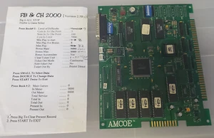 Fruit Bonus Cherry Master 2000 combo con manual funcionando batería nueva PCB Jamma - Imagen 1 de 1