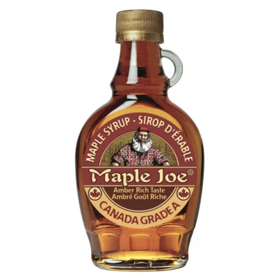 MAPLE JOE Maple Syrup Canada Grade A Amber Rich Taste 190ml - Image 1 of 4
