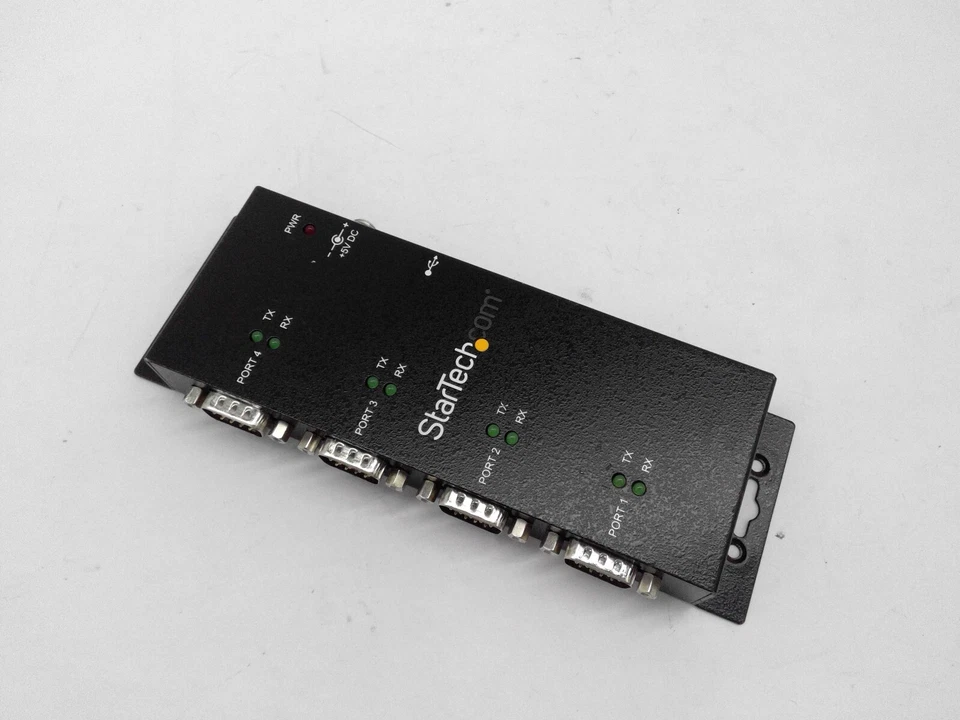 StarTech ICUSB2324I 4 Port USB to DB9 RS232 Serial Adapter Hub - Image 1 of 4