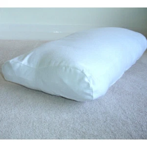 Tempur Original Pillow COVER ONLY Contour Brushed Cotton White MEDIUM 50cm - Picture 1 of 8