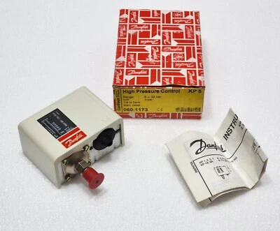 Danfoss KP5 060-1173 Pression Interrupteur 8-32 Barre, Réinitialisation Manuelle - Photo 1/4