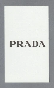 Carte publicitaire - advertising card - Prada recto verso - Picture 1 of 2