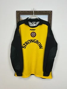 Heart Of Midlothian Goalkeeper Football Shirt 1996 Fußball Pony Trikot Herren Gr. L - Bild 1 von 12