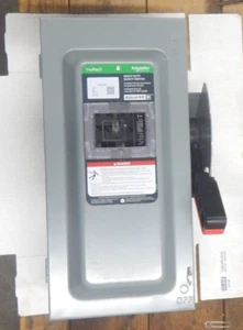 INTERRUTTORE DI SICUREZZA QUADRATO D VHU362 IMPIEGHI PESANTI NON FUSO 60A NEMA 1 3 POLI 600V NUOVO - Foto 1 di 4