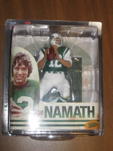 Joe Namath 2014 NFL Series 33 McFarlane Sportspicks Debut - New York Jets HOF Cover