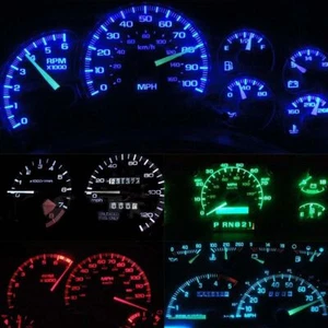 For 1995-1998 Chevy C1500 K1500 Gauge Cluster Instrument Panel LED Light Bulbs - Picture 1 of 8