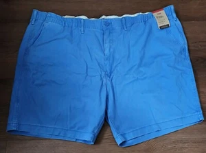 Levis Chino Shorts Mens XL Blue Stretch Drawstring Comfort Relax Casual Ez New - Picture 1 of 6