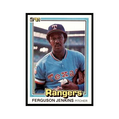1981 Donruss Ferguson Jenkins Baseball Cards #146.0 - Image 1 of 3