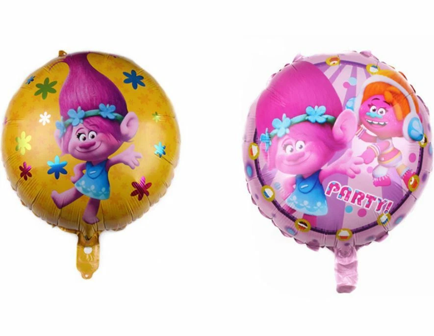 Set of 2 Trolls Balloons Birthday Party Decoration - image 1 of 1