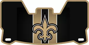 Saints Custom mini size Full Color Helmet Visor w Clips Multiple Designs - Picture 1 of 10