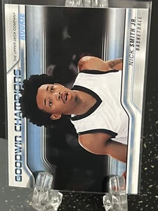 NICK SMITH JR.-----2023 UPPER DECK GOODWIN CHAMPIONS-----ROOKIE---FREE SHIPPING - Picture 1 of 2