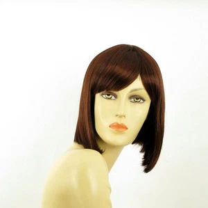 short wig for women dark brown copper intense ref: 322 brenda - Picture 1 of 9