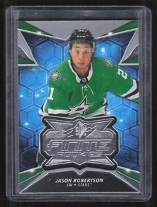 2020-21 Upper Deck SPX Jason Robertson Finite Rookies Silver F-10 Dallas Stars 