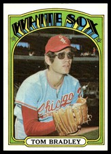 1972 Topps #248 Tom Bradley Chicago White Sox NR-MINT SET BREAK!