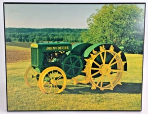 1923 Model D John Deere Tractor Wallboard Plaque. 10" X 8". - Picture 1 of 1