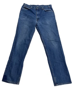 Jeans vintage Levi’s 509 uomo misura tg 36x33 linguetta arancione made in USA etichettato 38x34 - Foto 1 di 10