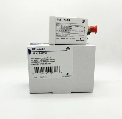 1pcs EMERSON ALCO single pressure controller PS1-A5AS is automatically reset. - Image 1 of 4