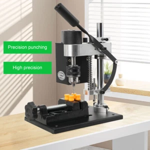 Mini Bohrmaschine Pressbank Tragbare Bohrmaschine Präzision CNC Tischfräsmaschine Neu - Bild 1 von 17