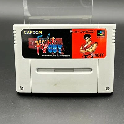 Final Fight Guy Super Famicom Cart & Manual NTSC-J US Seller - Image 1 of 4