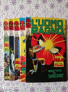 L'UOMO RAGNO. LOTTO DI 5 NUMERI. 73-75-76-78-81. OTTIMI-EDICOLA - Foto 1 di 18