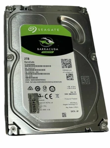 Seagate BarraCuda 2TB, SATA III, 3.5" Internal Hard Drive (ST2000DM006 - Picture 1 of 3