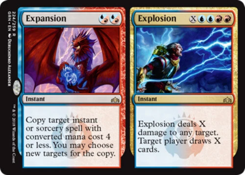 MTG - Expansion // Explosion - Foil - Guilds of Ravnica - NM, English Magic FLAT - Image 1 of 1