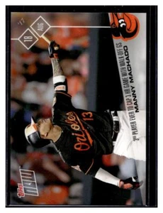 2017 Topps Now #496 Manny Machado Base Card (E) - Picture 1 of 2