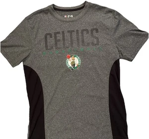 Boston Celtics Shirt Size Medium Pullover Ultra Game NBA Spellout Logo M T-shirt - Picture 1 of 6