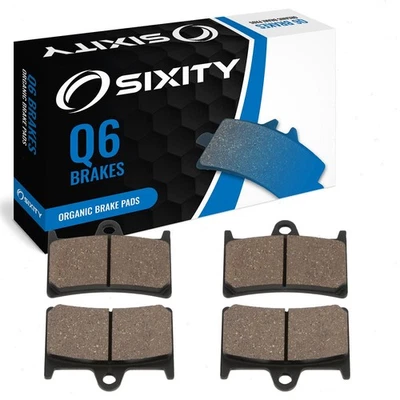 Front Organic Brake Pads 2012-2014 Yamaha XV19C Raider SCL Set Full Kit ju - Image 1 of 4
