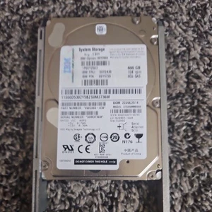 IBM FRU 00Y2430 600GB 10K RPM SAS SFF-2 2.5-inch Hard Drive Disk (IBM i) - Picture 1 of 3