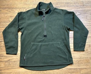 Polartec US Marines Sweater Mens Medium Green Fleece Outdoors Military Peckham - Picture 1 of 9