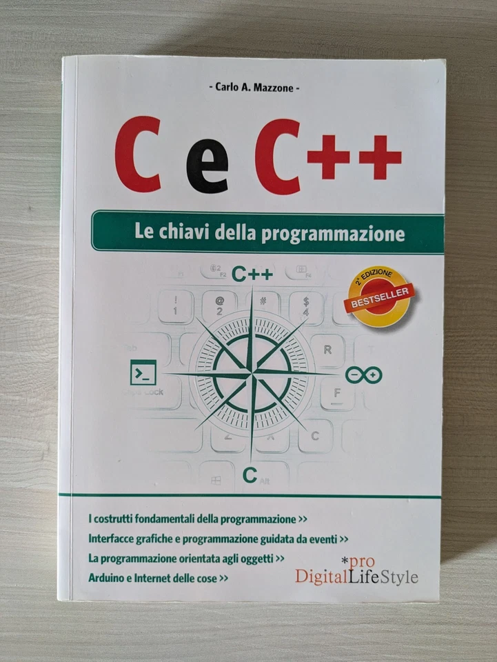 C e C++. Le chiavi della programmazione. Informatica. 9788868953300 - Immagine 1 di 4