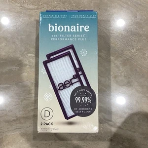 Bionaire Aer1 Air Filter, Allergen Remover True HEPA Air Filter (2-Pack) New - Picture 1 of 2