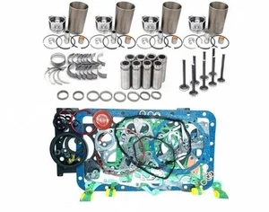 Overhaul Rebuild Kit Fits For Yanmar 4TNE98 Engine Komatsu FD30H XD30 FD30-17 - Picture 1 of 6