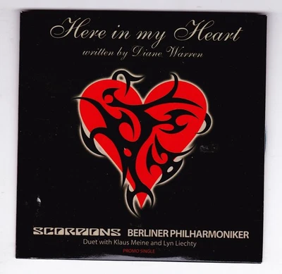 Scorpions – Here In My Heart 1 Track Promo CDr Single - Image 1 of 2