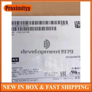 New Siemens 6SL3201-0BE23-8AA0 6SL3 201-0BE23-8AA0 SINAMICS BRAKING RESISTOR - Picture 1 of 4