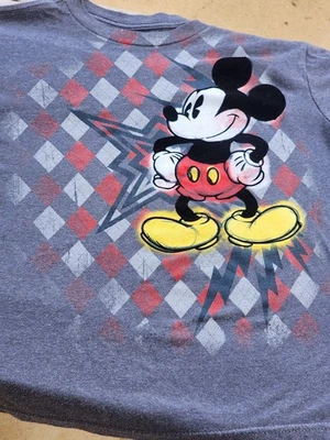 Disney Store Mickey Mouse Camiseta Gris Manga Corta Talla M (7/8) Niños Foto 1 de 4