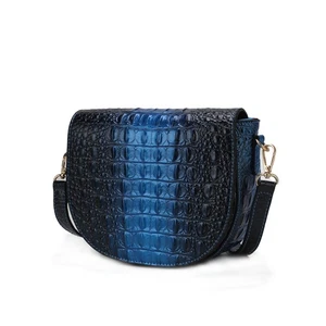 MKF Collection Women Crossbody Bag Two-tone Crocodile Embossed Vegan Leather ... - Picture 1 of 7