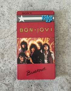 Vintage 1985 Bon Jovi "Breakout" Video EP VHS Tape - Sony Music Video - Bild 1 von 10