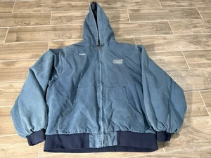 Vintage California Canvas Jacket Mens XL Denim Bomber 90s Logo Carhartt Style - Picture 1 of 6