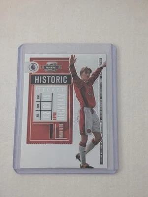 2020-21 Panini Chronicles Contenders Optic - David Beckham - Historic Ticket - Image 1 of 2