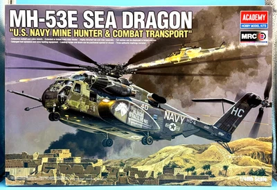 Academy 1/48 12703 MH-53E Sea Dragon U.S. Navy Mine Hunter & Combat Transport - Image 1 of 2